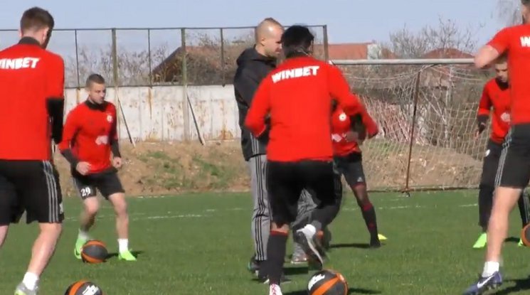 ЦСКА започна подготовка за мача с шампионите (видео)