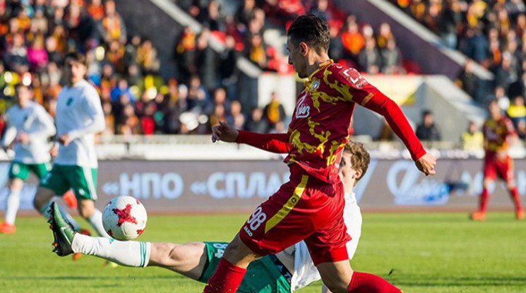 Първи гол за Михаил Александров в руското първенство