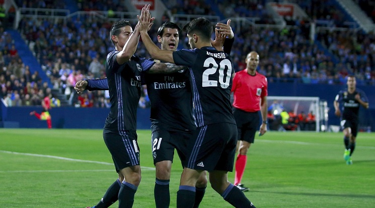 Реал Мадрид не допусна изненада (видео)