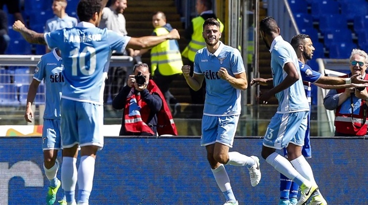 Лацио разби Сампдория в мач с 10 гола (видео)