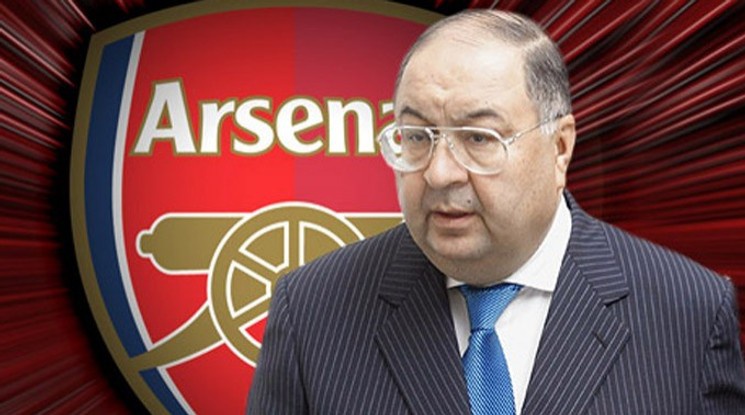 Усманов предложи 1 млрд. долара за пълния контрол върху Арсенал