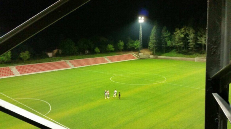 Базата на ЦСКА на Панчарево вече има осветление