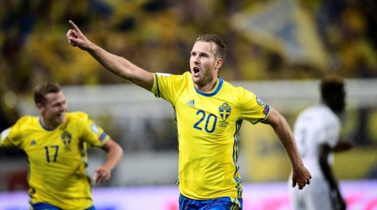 Швеция победи Франция с гол от центъра в последните секунди