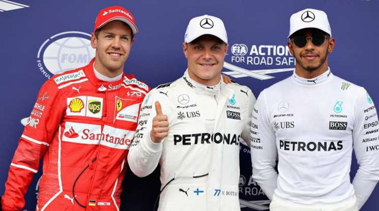 Ботас спечели пол позишън за Гран При на Австрия