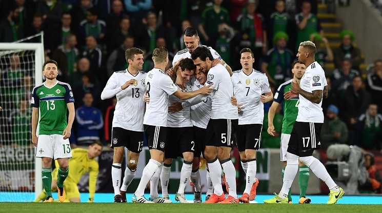 Германия се класира директно на Световното първенство (видео)