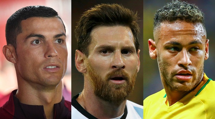 Роналдо, Меси и Неймар се борят за "Футболист на годината"