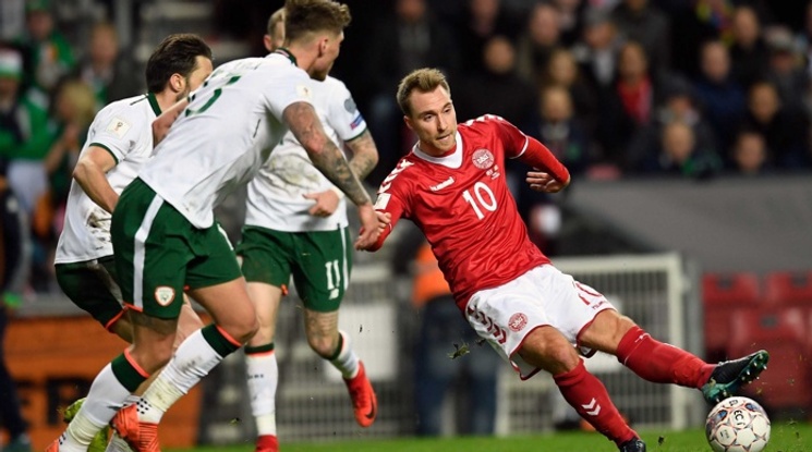 Дания и Ирландия оставиха развръзката за реванша, Тунис и Мароко се  класираха за Мондиала (видео)