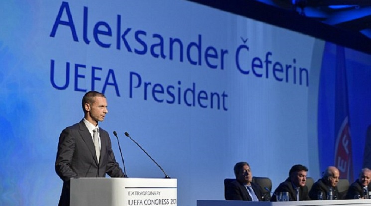 Президентът на УЕФА идва у нас на 11 декември
