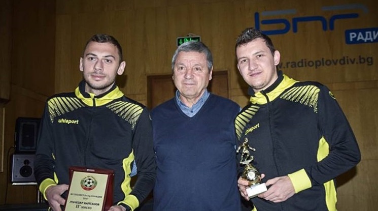 Неделев стана футболист на годината в Пловдив