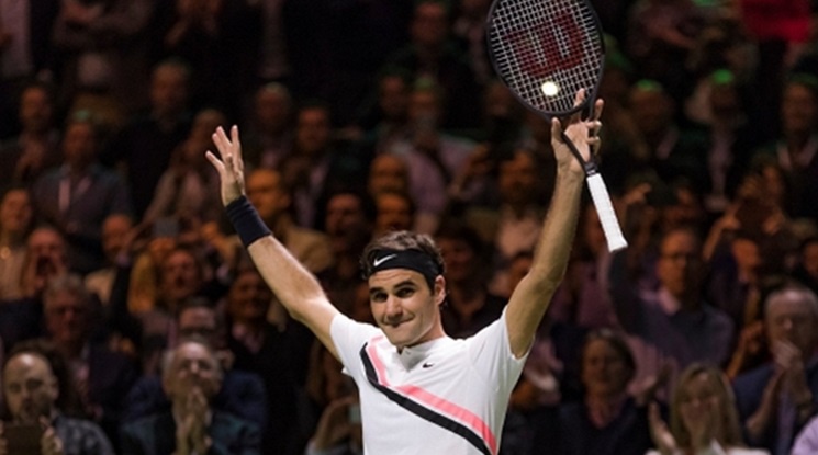 Федерер триумфира във финала срещу Гришо за по-малко от час (видео)