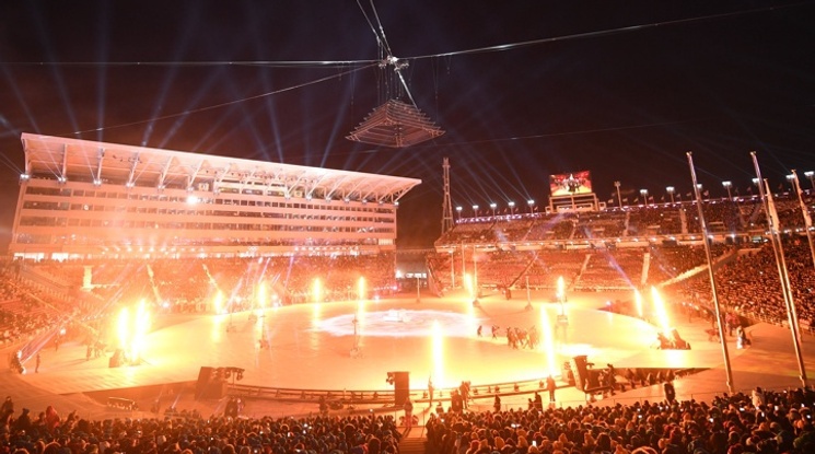 Впечатляваща церемония сложи край на Зимните олимпийски игри в ПьонгЧанг