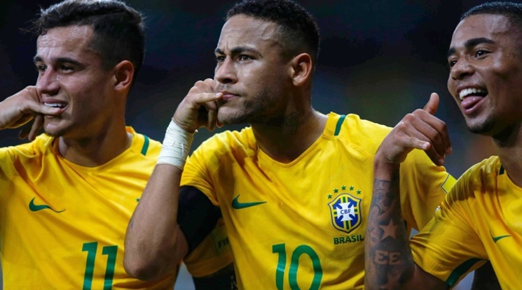 Неймар: Коутиньо и Жезус могат да помогнат за шестата титла на Бразилия