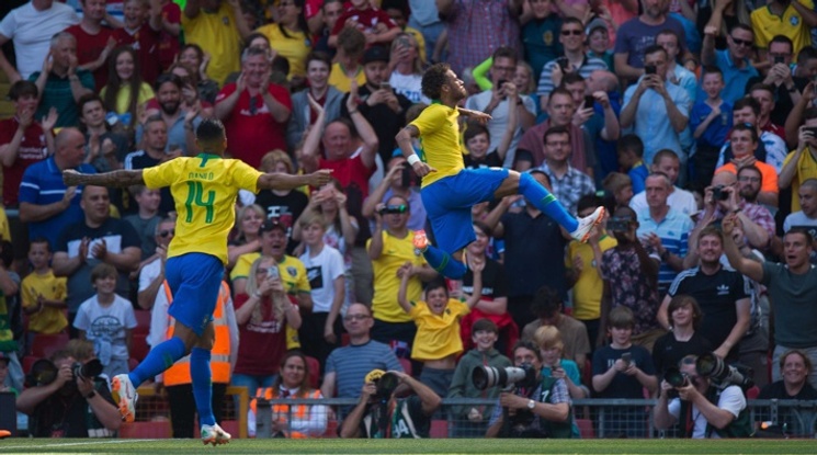 Неймар се завърна подобаващо, Бразилия надви Хърватия на "Анфийлд" (видео)