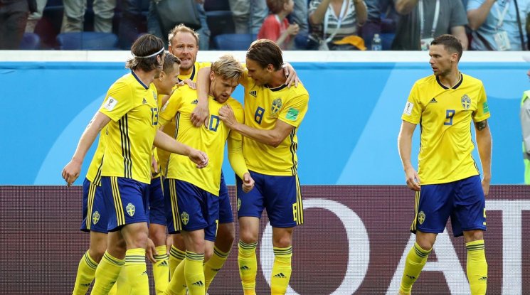 Един гол се оказа достатъчен на Швеция, за да преодолее Швейцария (видео)
