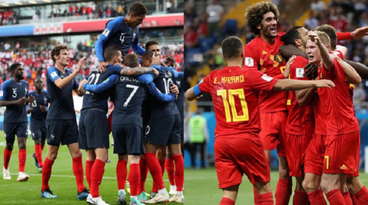 Франция е първият финалист на Световното първенство (видео)