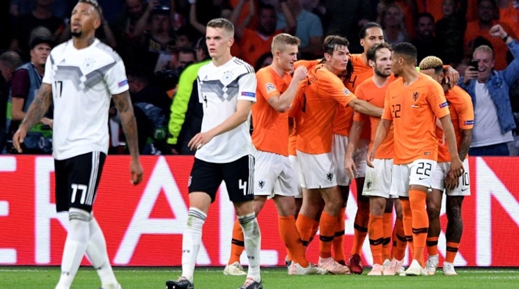 Холандия направи Германия на пух и прах (видео)