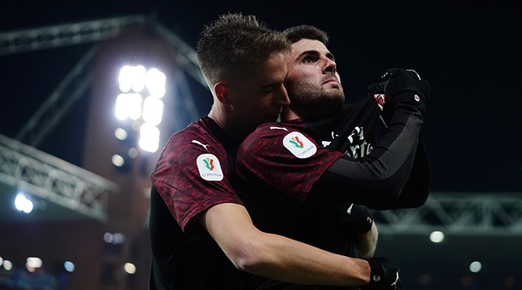 Милан и Юве се класираха за 1/4-финалите за Купата (видео)