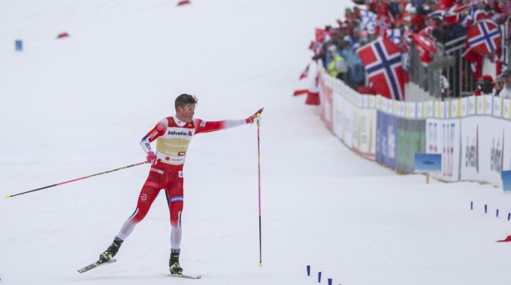 Клаебо изведе Норвегия до 10-о поредно злато на Световно в мъжката щафета