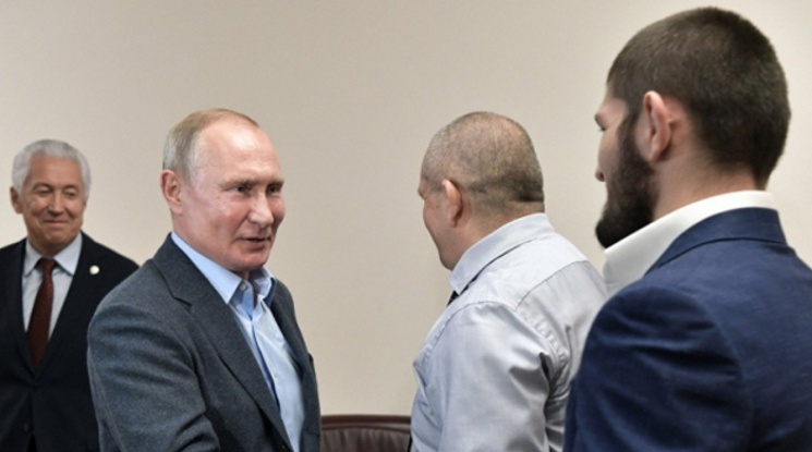 Владимир Путин се срещна с Нурмагомедов