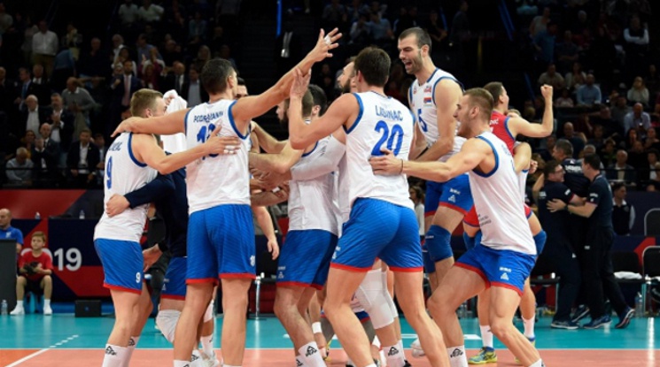 Сърбия е на финал на Евроволей след победа над Франция
