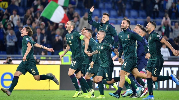 Италия си осигури участие на Евро 2020 (видео)