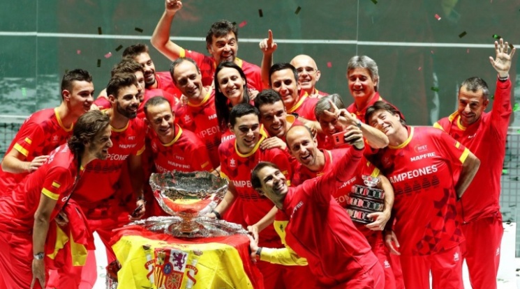 Испания за шести път завоюва Купа Дейвис