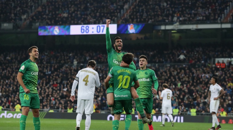 Реал Мадрид аут от Купата след голов трилър на "Бернабеу" срещу Сосиедад (видео)