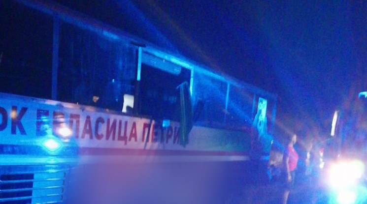 Автобусът на Беласица катастрофира на АМ "Тракия", шофьорът загина