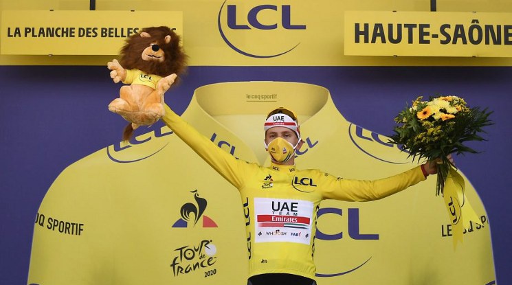 Дебютантът Тадей Погачар спечели "Тур дьо Франс"
