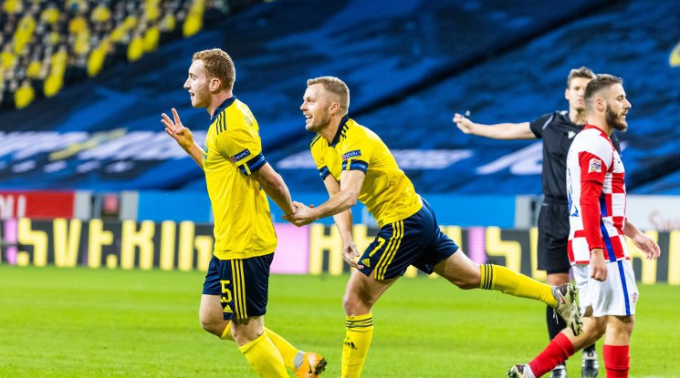 Швеция със заслужен успех срещу Хърватия (видео)