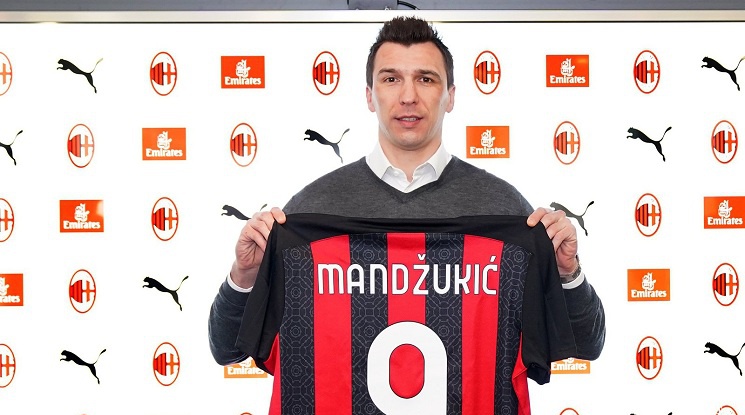 Марио Манджукич вече е играч на Милан