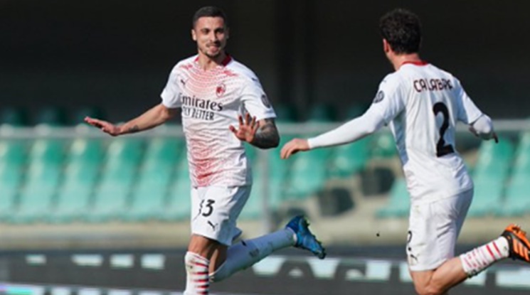 Въпреки кадровите проблеми, Милан не сгреши във Верона (видео)