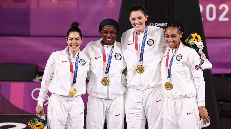САЩ триумфираха с първата олимпийска титла в баскетбола 3x3 при жените