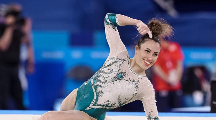 Италианка с български корени спечели среброто на турнира по спортна гимнастика