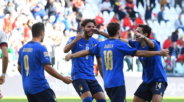 Италия завърши трета в Лигата на нациите след успех над Белгия