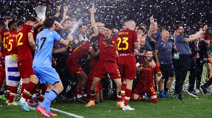 Рома триумфира в турнира Лига на конференциите (видео)