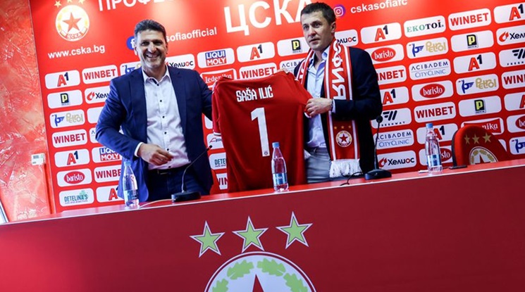 Днес Саша Илич прави неофициален дебют за ЦСКА