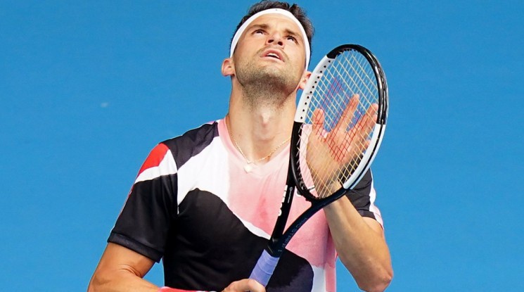 Димитров и Томова със спад в ранглистите на ATP и WTA