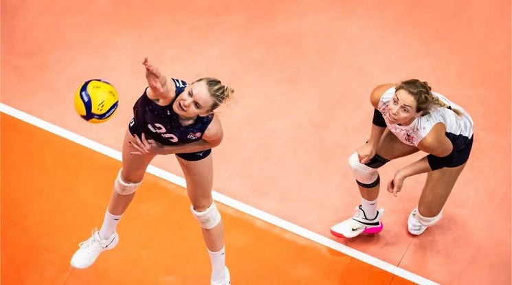 САЩ се класира на полуфиналите на световното по волейбол за жени