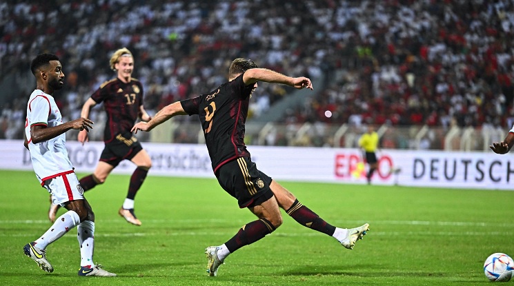 Германия успя да вкара само един гол на Оман в контрола преди старта на световното