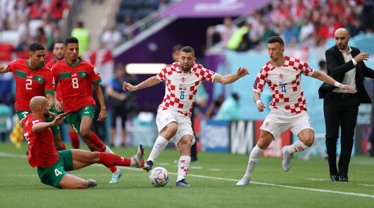 Мароко и Хърватия също не успяха да си вкарат гол (видео)
