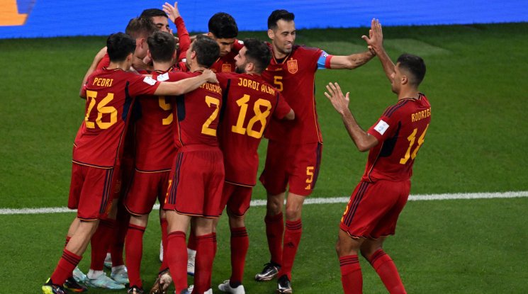 Вече най-голямата победа на Испания на Мондиал не е срещу България