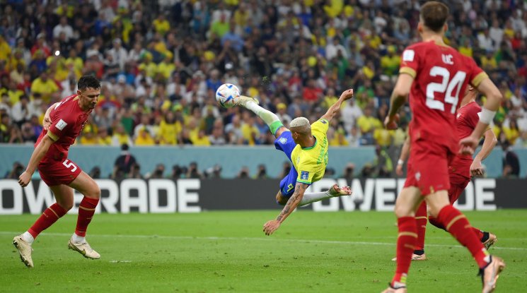 Рецитал на Ричарлисон срещу Сърбия беляза успешния старт на Бразилия на Мондиал 2022 (видео)