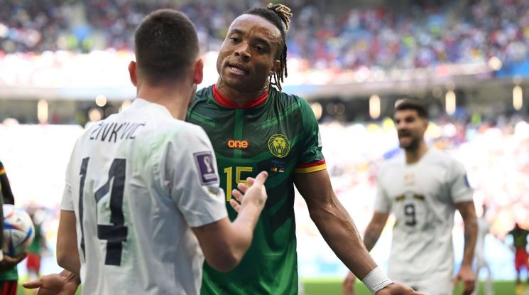 Камерун и Сърбия не се победиха в голов спектакъл (видео)