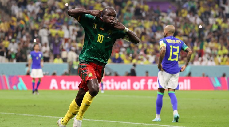 Камерун излъга резервите на Бразилия и за малко да обърка сметките в групата (видео)