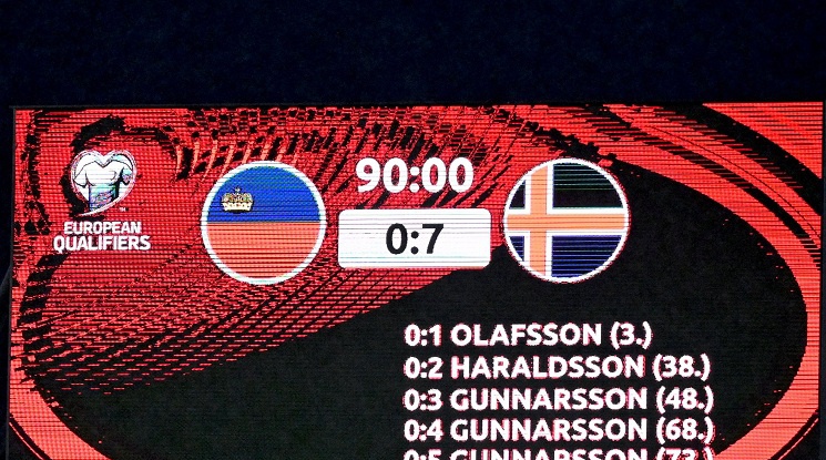 Лихтенщайн 0:7 Исландия (репортаж)