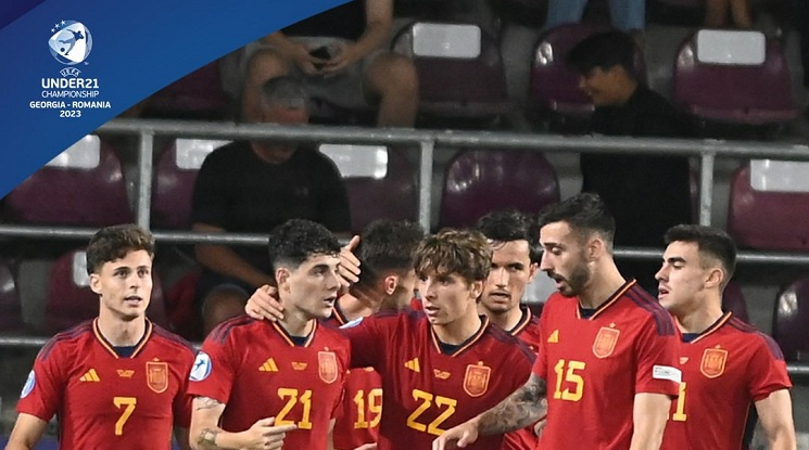 Реми между Испания и Украйна в последния им мач от груповата фаза на европейското за младежи