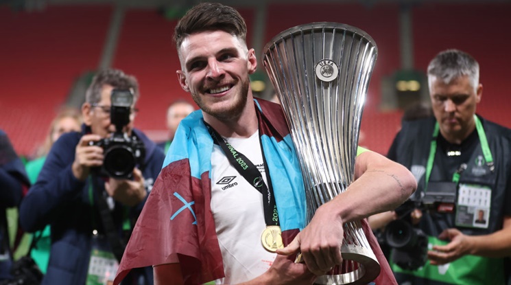 Официално: Арсенал превърна Деклан Райс в най-скъпия английски ...