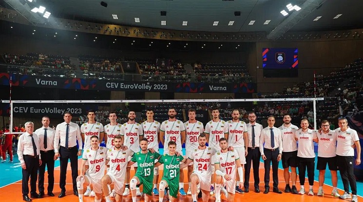 Волейболните ни национали с първа победа на ЕвроВолей 2023