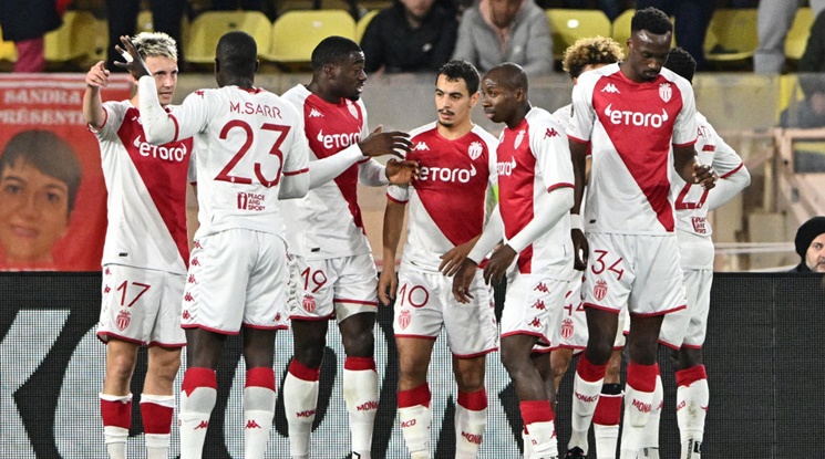 Монако излезе начело в Лига 1 след успех над Реймс (видео)